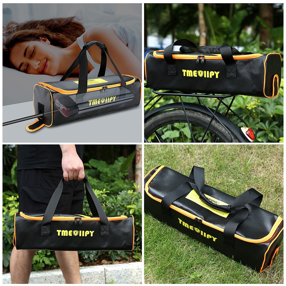 Ebike Battery Bag Large Capacity Fireproof Bag for Electric Bike Lipo Battery Charging Portable Explosionproof Ebike Accessories