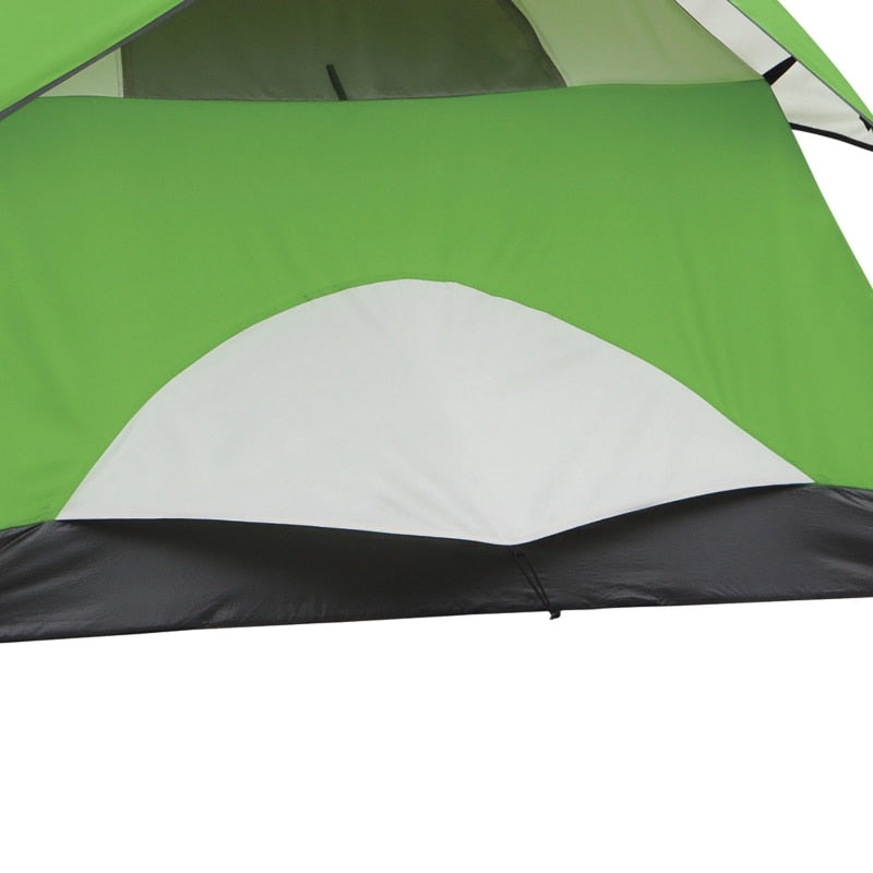 Coleman Sundome 2-Person Weatherproof Dome Tent with E-Port, 1 Room, Green camping tent