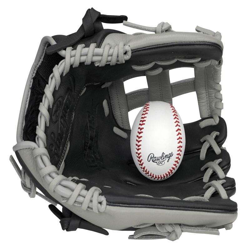 Select Series 12.5 In. Baseball Gloves and Mitts,  and Gray, Right Hand Throw