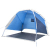 Ozark Trail Sand Island 7.5' x 7.5' Sunshade Beach Tent, with UV Protection and Hidden Pocket camping  camping tent