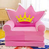 Plush Foldable Kids Sofa Backrest Armchair 2 In 1 Children Sofa Cute Cartoon Lazy Sofa Flip Open Sofa Bed Without Liner Filler